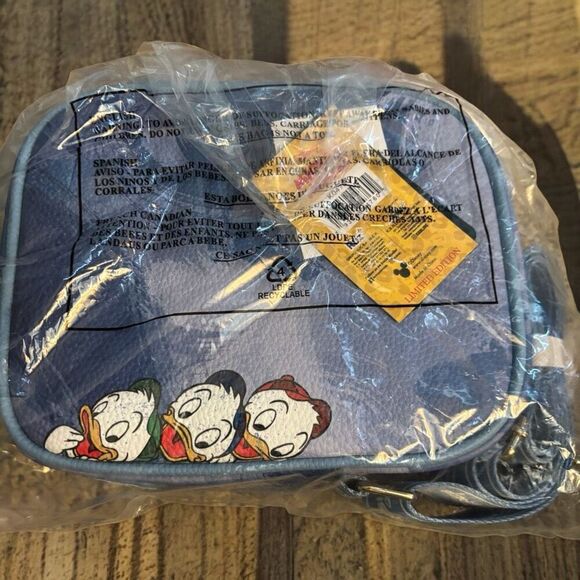 WondaPop Limited Edition Disney Donald Duck Luxe 8" Crossbody Huey Dewey Louie N - Picture 7 of 7